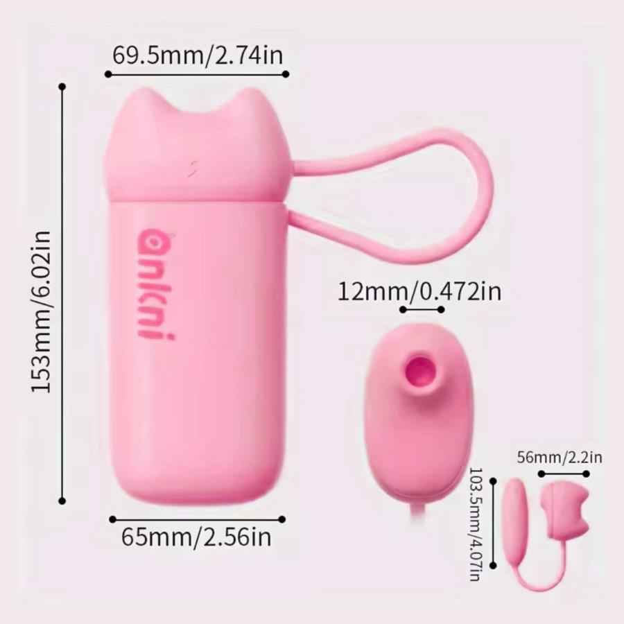 Sukineko Succionador Vibrador Control Remoto APP